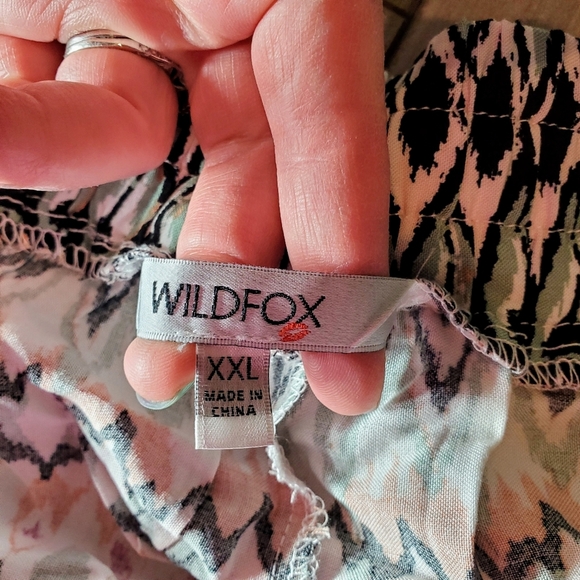 NWT Wildfox Women's Colorful Bohemian Lightweight Casual Shorts Size XXL 20-22 - Picture 8 of 16